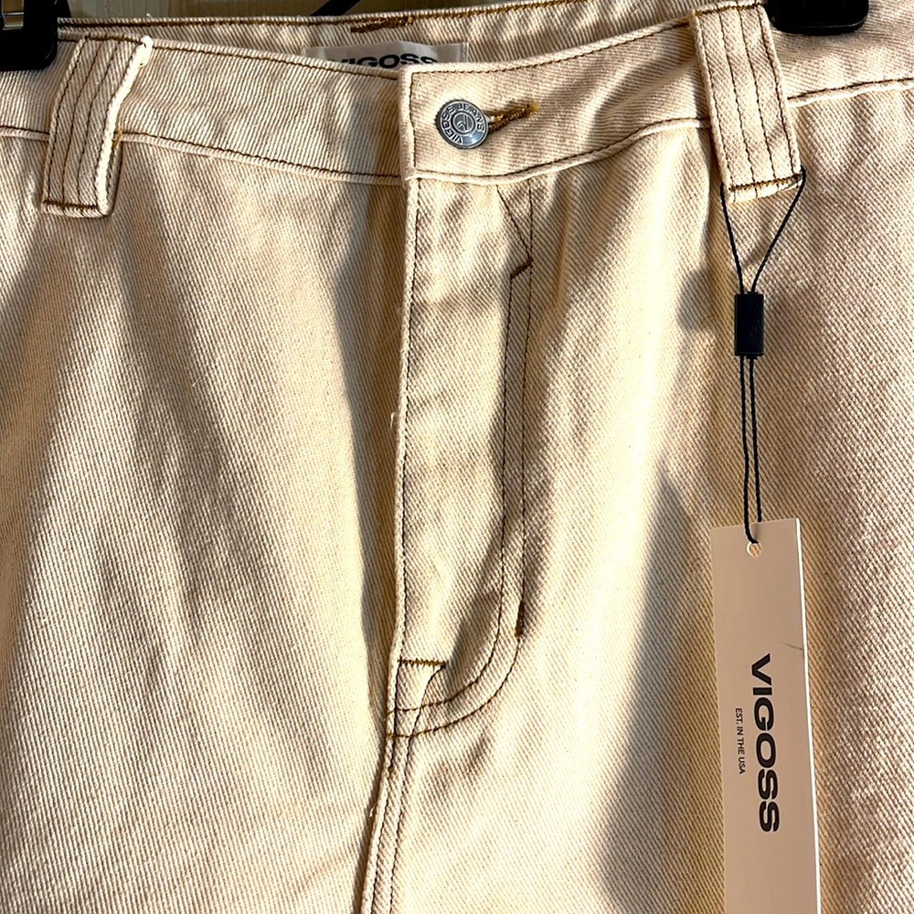 VIGOSS  TAN Carpenter shorts